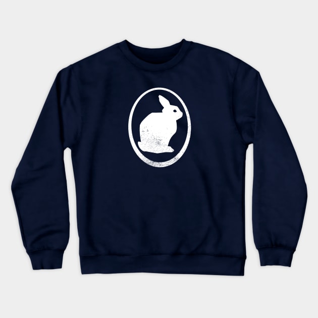 follow the white rabbit Crewneck Sweatshirt by croquis design